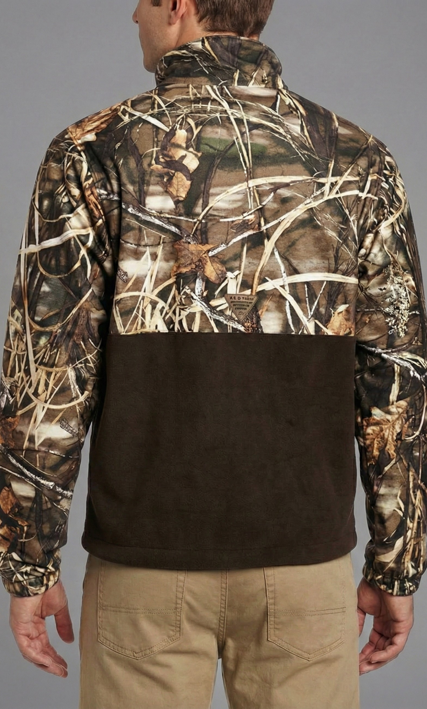 Unisex Camo Quarter-Zip